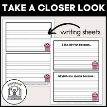 Load image into Gallery viewer, Jellyfish Cut and Paste Craft with Visual Directions