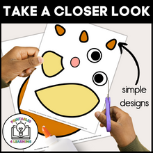 Load image into Gallery viewer, Pufferfish Cut and Paste Craft with Visual Directions