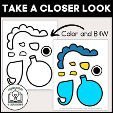 Load image into Gallery viewer, Seahorse Cut and Paste Craft with Visual Directions
