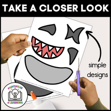 Load image into Gallery viewer, Shark Cut and Paste Craft with Visual Directions