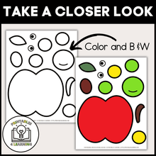 Load image into Gallery viewer, Apple Cut and Paste Craft with Visual Directions
