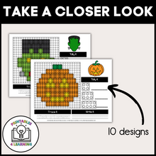 Load image into Gallery viewer, Halloween Building Brick Mats