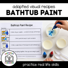 Load image into Gallery viewer, Adapted Visual Recipe: DIY Bathtub Paint