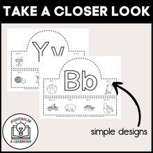 Load image into Gallery viewer, Beginning Sounds Alphabet Crowns Craft