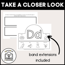 Load image into Gallery viewer, Beginning Sounds Alphabet Crowns Craft