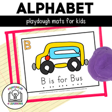 Load image into Gallery viewer, Alphabet Playdough Mats: Phonics Dots