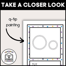 Load image into Gallery viewer, Fine Motor Task Cards: ABC Q-Tip Pack