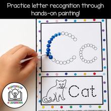 Load image into Gallery viewer, Alphabet Q-Tip Painting Task Cards