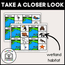 Load image into Gallery viewer, Animal Habitat Clip Cards