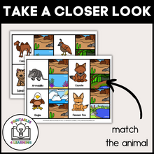 Load image into Gallery viewer, Animal Habitat Clip Cards