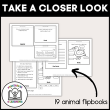 Load image into Gallery viewer, Animal Research Flip Book: Australian Animals