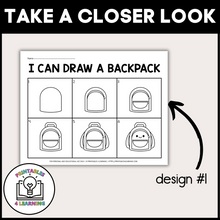 Load image into Gallery viewer, Back to School Writing and Drawing Prompts for Kids