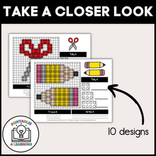 Load image into Gallery viewer, Back to School Building Brick Mats