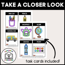 Load image into Gallery viewer, Back to School Playdough Mats with Procedural Images