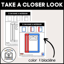 Load image into Gallery viewer, Back to School Playdough Mats with Procedural Images