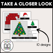 Load image into Gallery viewer, Christmas Building Brick Mats