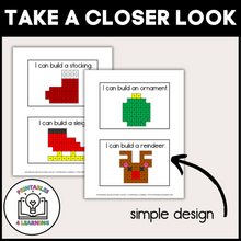 Load image into Gallery viewer, Christmas Snap Cube Task Box