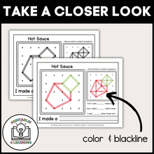 Load image into Gallery viewer, Cinco de Mayo Geoboards | Task Cards and Full Mat Geoboard Activities