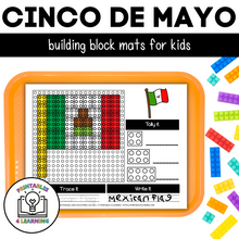 Load image into Gallery viewer, Cinco de Mayo Building Brick Mats