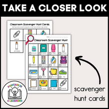 Load image into Gallery viewer, Classroom Scavenger Hunt Packet