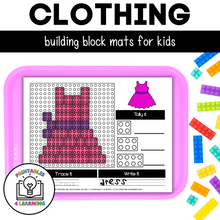 Load image into Gallery viewer, Clothing Building Brick Mats