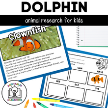 Load image into Gallery viewer, Clownfish Animal Study for Kids