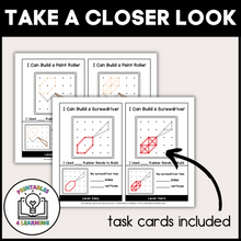 Load image into Gallery viewer, Construction Geoboards | Task Cards and Full Mat Geoboard Activities