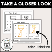 Load image into Gallery viewer, Construction Geoboards | Task Cards and Full Mat Geoboard Activities