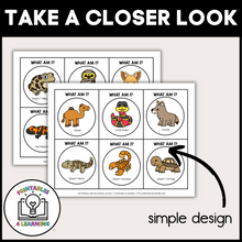 Load image into Gallery viewer, Who Am I? Headbands Game - Desert Animals Edition