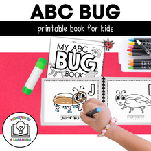 Load image into Gallery viewer, Printable Alphabet Bug Book