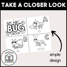 Load image into Gallery viewer, Printable Alphabet Bug Book