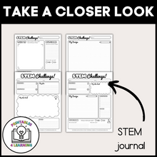 Load image into Gallery viewer, Dinosaur STEM Challenge Cards