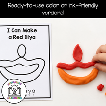 Load image into Gallery viewer, Diwali Playdough Task Cards | Holidays Around the World Activity