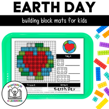 Load image into Gallery viewer, Earth Day Building Brick Mats