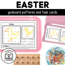 Load image into Gallery viewer, Easter Geoboards | Task Cards and Full Mat Geoboard Activities