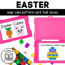 Load image into Gallery viewer, Easter Snap Cube Task Box