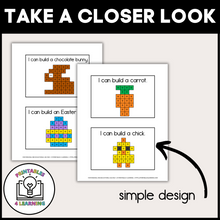 Load image into Gallery viewer, Easter Snap Cube Task Box
