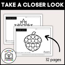 Load image into Gallery viewer, Fall Dot Marker Printables | Task Cards and Full-Page Activities