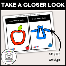 Load image into Gallery viewer, Fall Playdough Task Cards | Fun and Easy Fall-Themed Playdough Activities