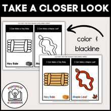 Load image into Gallery viewer, Fall Playdough Task Cards | Fun and Easy Fall-Themed Playdough Activities