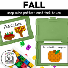 Load image into Gallery viewer, Fall Snap Cube Task Box