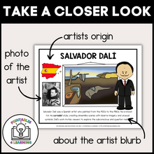 Load image into Gallery viewer, Printable Famous Artists Classroom Posters