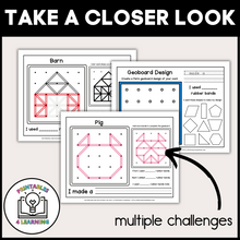 Load image into Gallery viewer, Farm Geoboards | Task Cards and Full Mat Geoboard Activities
