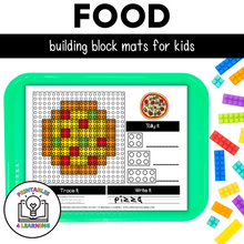 Load image into Gallery viewer, Food Building Brick Mats