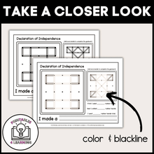 Load image into Gallery viewer, Fourth of July Geoboards | Task Cards and Full Mat Geoboard Activities