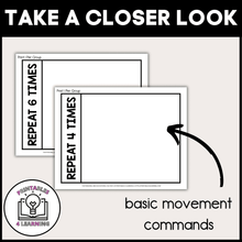 Load image into Gallery viewer, Unplugged Coding Halloween Block Code Pathways