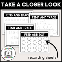 Load image into Gallery viewer, Halloween 'Feed Me' Sensory Bin | ABC's, Numbers, Colors, and Beginning Sounds