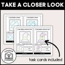 Load image into Gallery viewer, Halloween Geoboards | Task Cards and Full Mat Geoboard Activities