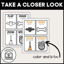 Load image into Gallery viewer, Halloween Movement Cards for Brain Break Activities