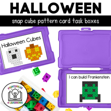 Load image into Gallery viewer, Halloween Snap Cube Task Box